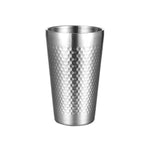 Tasse marteau en acier inoxydable 304, tasses à thé épaissies à double paroi pour restaurant, 175 ml, 260 ml, 300 ml, 350 ml, 450 ml