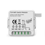 Module d'interrupteur intelligent pour Alexa / Google Home / application Tuya Smart Life, 1CH WiFi, 2CH WiFi, 3CH WiFi, 4CH WiFi, 1CH Zigbee, 2CH Zigbee, 3CH Zigbee, 4CH Zigbee