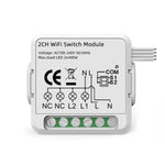Module d'interrupteur intelligent pour Alexa / Google Home / application Tuya Smart Life, 1CH WiFi, 2CH WiFi, 3CH WiFi, 4CH WiFi, 1CH Zigbee, 2CH Zigbee, 3CH Zigbee, 4CH Zigbee