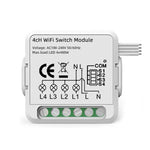 Module d'interrupteur intelligent pour Alexa / Google Home / application Tuya Smart Life, 1CH WiFi, 2CH WiFi, 3CH WiFi, 4CH WiFi, 1CH Zigbee, 2CH Zigbee, 3CH Zigbee, 4CH Zigbee