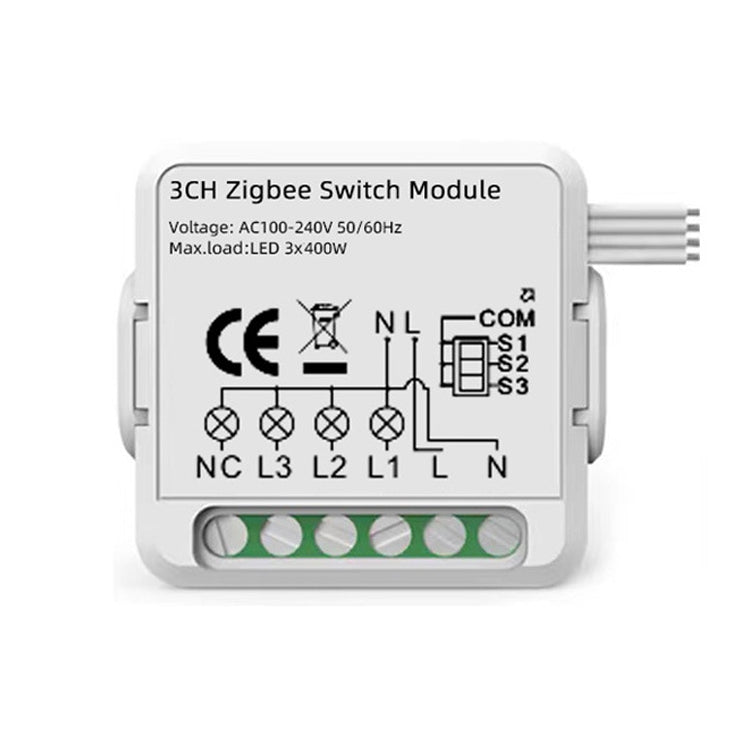 Module d'interrupteur intelligent pour Alexa / Google Home / application Tuya Smart Life, 1CH WiFi, 2CH WiFi, 3CH WiFi, 4CH WiFi, 1CH Zigbee, 2CH Zigbee, 3CH Zigbee, 4CH Zigbee