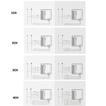 Module d'interrupteur intelligent pour Alexa / Google Home / application Tuya Smart Life, 1CH WiFi, 2CH WiFi, 3CH WiFi, 4CH WiFi, 1CH Zigbee, 2CH Zigbee, 3CH Zigbee, 4CH Zigbee