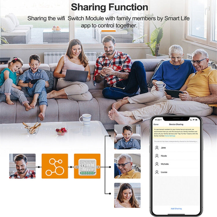 Module d'interrupteur intelligent pour Alexa / Google Home / application Tuya Smart Life, 1CH WiFi, 2CH WiFi, 3CH WiFi, 4CH WiFi, 1CH Zigbee, 2CH Zigbee, 3CH Zigbee, 4CH Zigbee