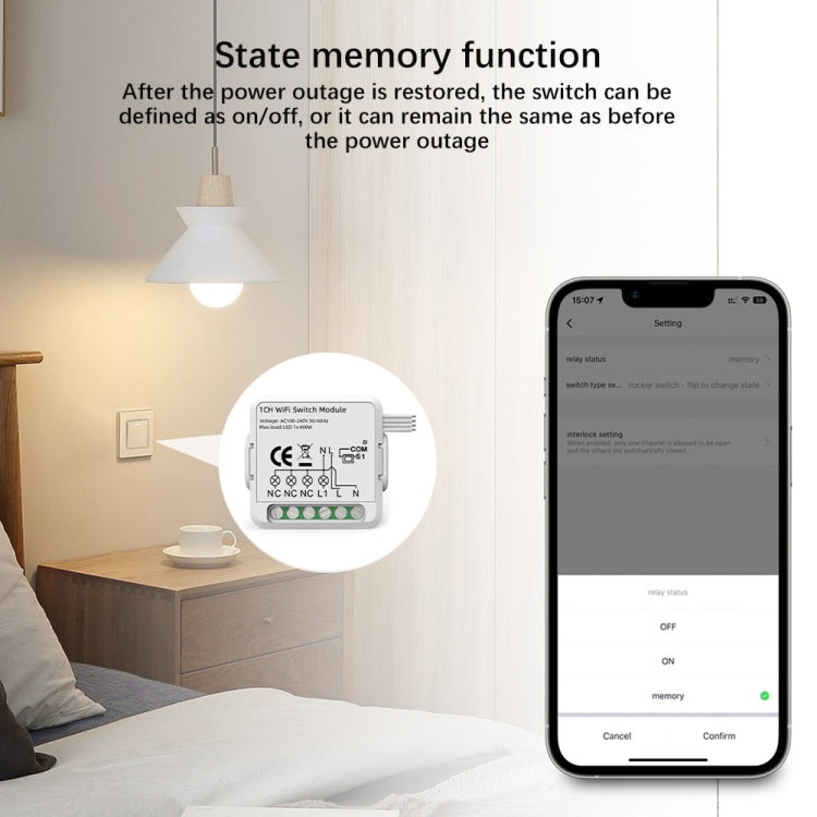 Module d'interrupteur intelligent pour Alexa / Google Home / application Tuya Smart Life, 1CH WiFi, 2CH WiFi, 3CH WiFi, 4CH WiFi, 1CH Zigbee, 2CH Zigbee, 3CH Zigbee, 4CH Zigbee