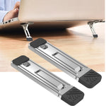 2pcs Support de Refroidissement Invisible Réhausseur pour Ordinateur Portable, Smartphone et Tablette, 110034 Gris Clair