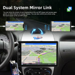 Écran vertical simple 10,4 pouces MP5 à rotation manuelle, navigation Android avec Carplay sans fil et caméra de recul