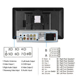 Écran vertical simple 10,4 pouces MP5 à rotation manuelle, navigation Android avec Carplay sans fil et caméra de recul