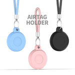 Pour la coque de protection étanche en plastique pour traqueur d'animaux AirTag 2e génération / AirTag 1re génération, bleu, rose, noir
