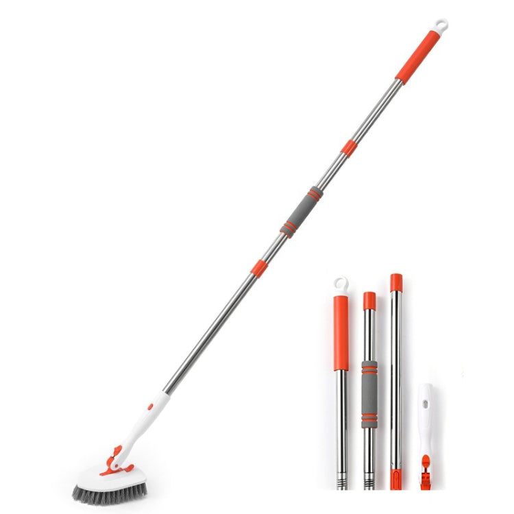 Brosse de nettoyage de douche avec manche réglable de 132 cm, brosse à récurer pour baignoire et carrelage, lot de 1, lot de 2, lot de 3, lot de 4, lot de 5