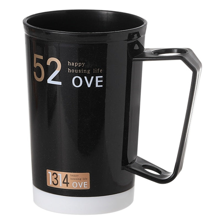 Tasse de lavage épaissie pour couple, gobelet à rince-bouche et brosse à dents