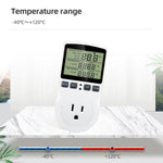 Thermostat numérique intelligent avec minuterie, contrôle de température, prise avec interrupteur, prise US
