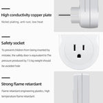 Thermostat numérique intelligent avec minuterie, contrôle de température, prise avec interrupteur, prise US
