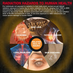 Détecteur de marbre radioactif de pollution par rayonnement nucléaire HABOTEST
