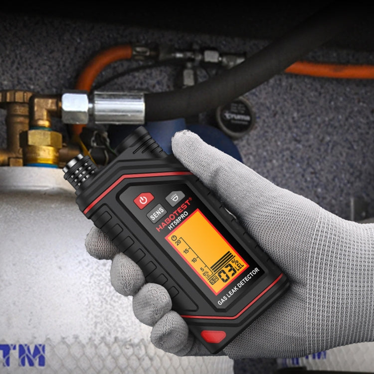 Détecteur de gaz portable rechargeable HABOTEST, HT629