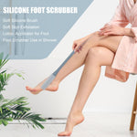 Brosse lave-pieds, brosse de nettoyage des orteils et anti-démangeaisons, utilisation sèche et humide, poils courts, poils longs