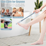 Brosse lave-pieds, brosse de nettoyage des orteils et anti-démangeaisons, utilisation sèche et humide, poils courts, poils longs