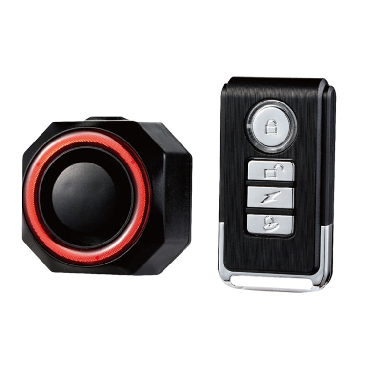 Feu arrière intelligent pour vélo avec alarme antivol et lumière d'avertissement de freinage, Télécommande WL03C, Set WL03C + Télécommande en silicone, Télécommande WL09C
