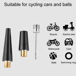Pompe haute pression pour vélo, mini gonfleur portable pour ballon de basket, accessoires
