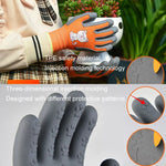 1 paire de gants en TPE motif dessin animé pour enfants, anti-rayures et anti-morsures pour hamster et perroquet, gants de jardinage de protection antidérapants et résistants à l'usure, S orange, S bleu, S jaune, M orange, M bleu, M jaune, L orange