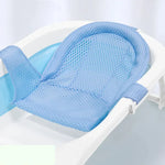 Baignoire pour bébé, support de bain en filet, tapis de douche suspendu antidérapant pour nouveau-né, 5 boucles bleu, 5 boucles rose, 5 boucles vert, type T bleu, type T rose, type T vert