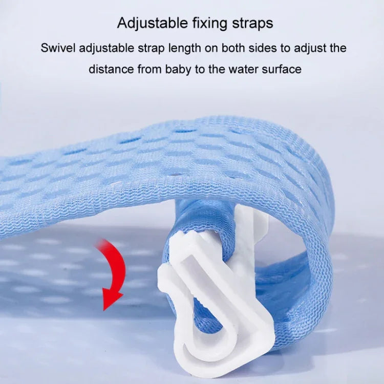 Baignoire pour bébé, support de bain en filet, tapis de douche suspendu antidérapant pour nouveau-né, 5 boucles bleu, 5 boucles rose, 5 boucles vert, type T bleu, type T rose, type T vert