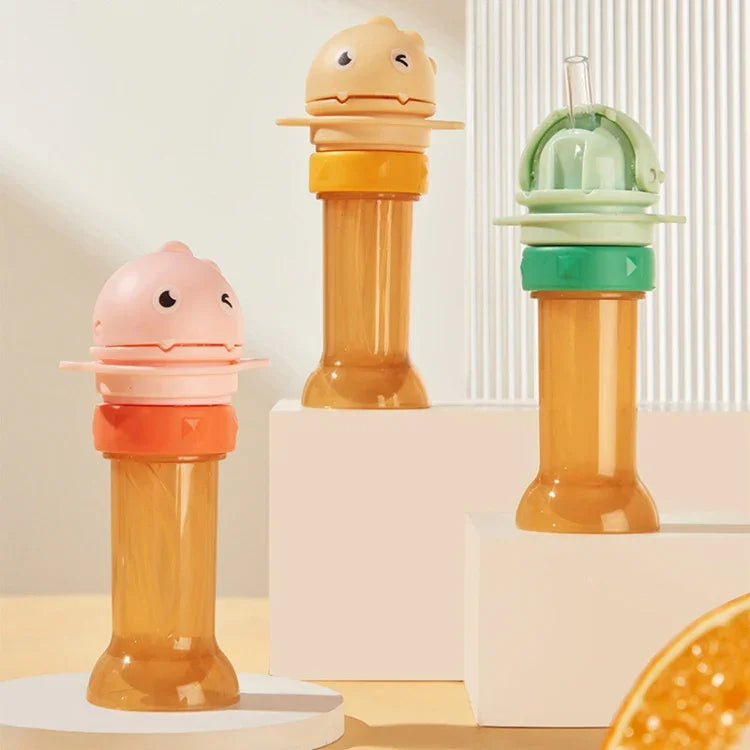 Bouchon pailles convertisseur pour biberon d'eau minérale portable pour bébés et enfants