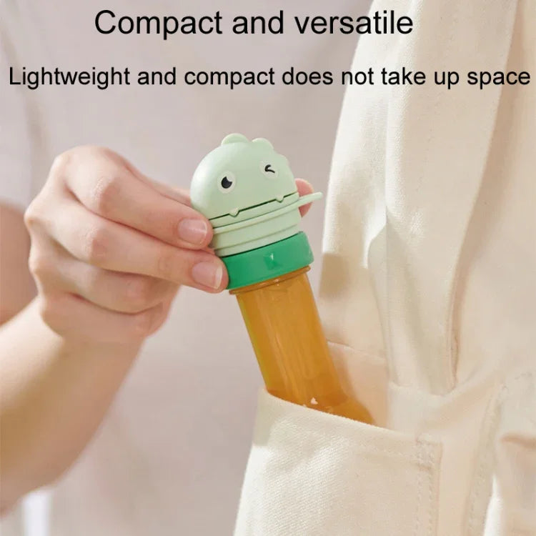 Bouchon pailles convertisseur pour biberon d'eau minérale portable pour bébés et enfants