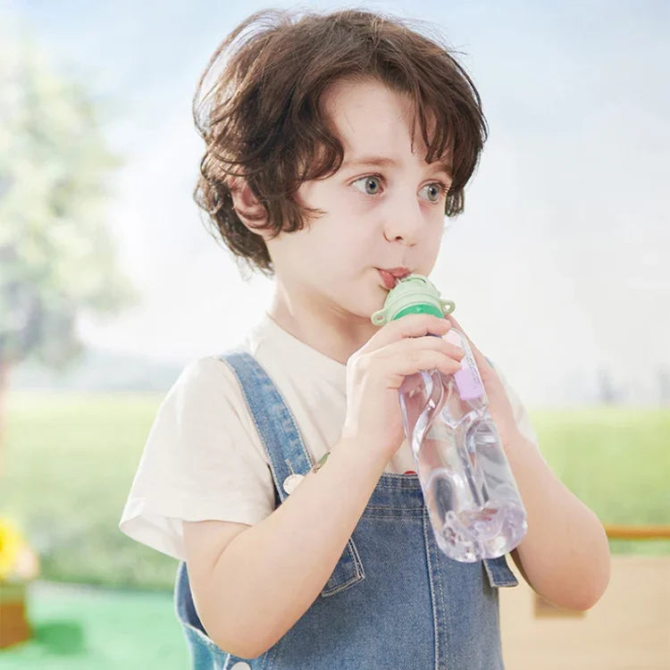 Bouchon pailles convertisseur pour biberon d'eau minérale portable pour bébés et enfants