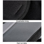 SULAITE Motorcycle Outdoor Riding Breathable Protective Equipment, 2pcs /Set Knee Pads Gray, 2pcs /Set Elbow Pads Gray