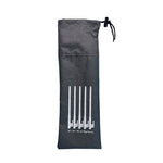 Sac de rangement pour piquets de tente, accessoires de camping en plein air, sac de rangement portable à main, S 20cm, M 30cm, L 40cm