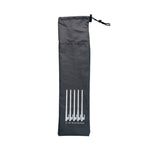 Sac de rangement pour piquets de tente, accessoires de camping en plein air, sac de rangement portable à main, S 20cm, M 30cm, L 40cm