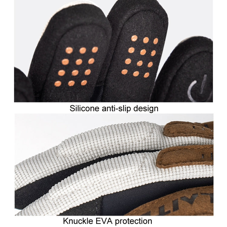 Gants de moto respirants conducteurs à écran tactile intégral, SULAITE, M, L, XL, XXL
