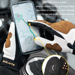 Gants de moto respirants conducteurs à écran tactile intégral, SULAITE, M, L, XL, XXL