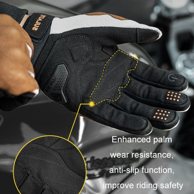 Gants de moto respirants conducteurs à écran tactile intégral, SULAITE, M, L, XL, XXL