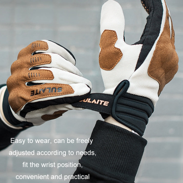 Gants de moto respirants conducteurs à écran tactile intégral, SULAITE, M, L, XL, XXL