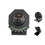2 In 1 Car Compass With Slope Gauge Foldable High Precision Guide Ball, LC452