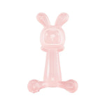 Anneau de dentition Bébé Lapin, sans BPA, en silicone de qualité alimentaire, bâtonnet de dentition pour nourrissons anti-mordillements, Nano Couleur, Rose, Transparent, Avec boîte Nano Couleur, Avec boîte Rose, Avec boîte Transparent