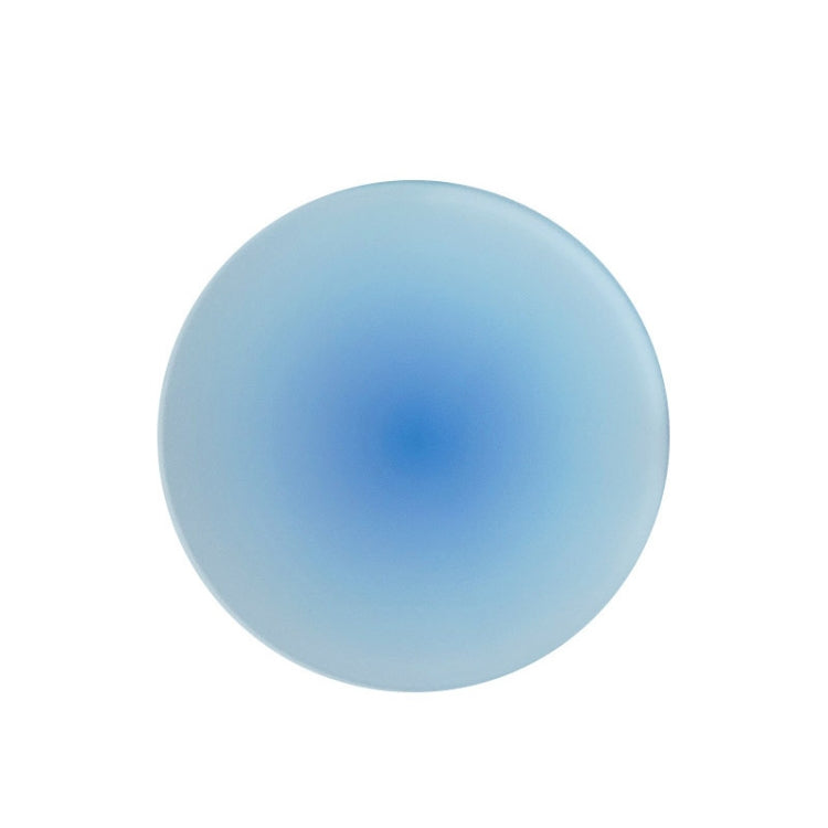 Sous-verre acrylique dégradé coloré de 9,5 cm, épais, résistant à la chaleur, translucide, effet coucher de soleil.