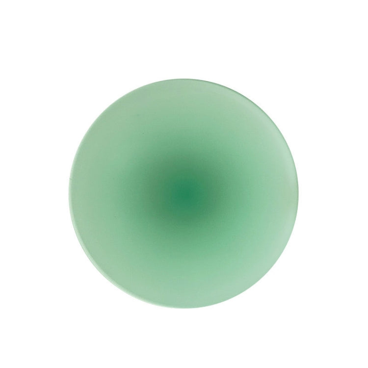 Sous-verre acrylique dégradé coloré de 9,5 cm, épais, résistant à la chaleur, translucide, effet coucher de soleil.