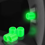 5packs Luminous Car Motorcycle Tire Valves, Green, Yellow, Blue, Pink, Red, Orange