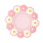 Sous-verres marguerite résistants aux hautes températures pour la maison, tapis isolant de table de cuisine, petit bleu, grand rose, grand bleu