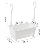 Panier de Rangement Multifonctionnel Suspendu Empilable pour Salle de Bain et Cuisine