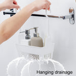 Panier de Rangement Multifonctionnel Suspendu Empilable pour Salle de Bain et Cuisine