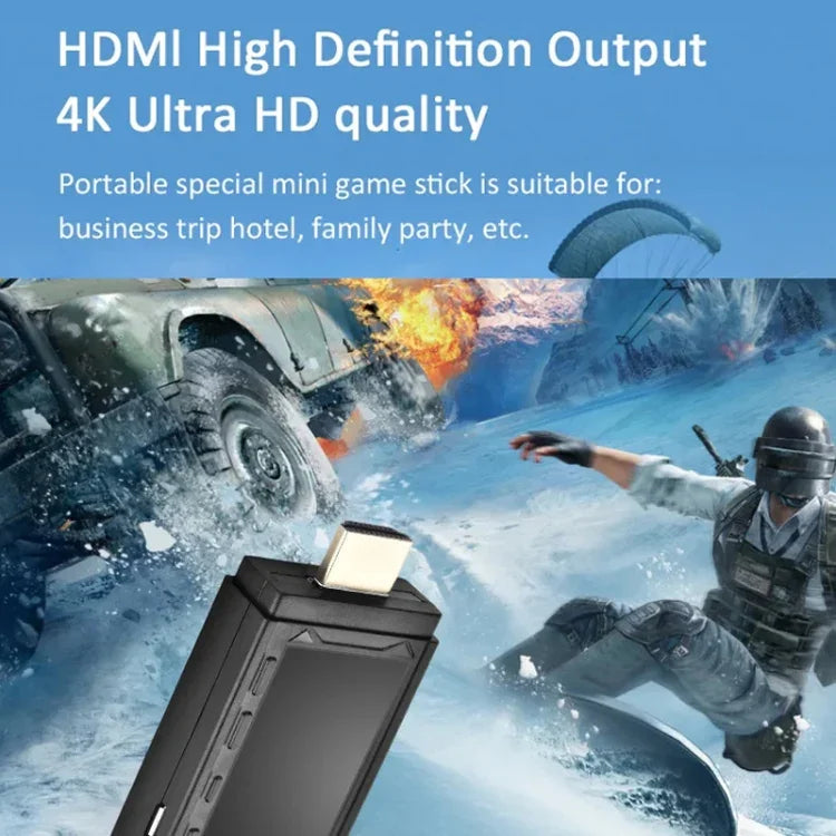 Console de jeu vidéo X9 Ultra avec double manette sans fil 2,4 GHz, 64 Go et plus de 37 000 jeux, 128 Go et plus de 42 000 jeux, 256 Go et plus de 60 000 jeux.