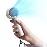 JisuLife FA53 Pro 1 Ventilateur portable à main puissant à grande vitesse, mini ventilateur de bureau rechargeable USB