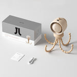 JisuLife Ventilateur pour poussette Life2S à grande vitesse, ventilateur mini poussette économique en énergie, tête oscillante sans pales en forme de pieuvre, ventilateur purificateur d'air, Life2S