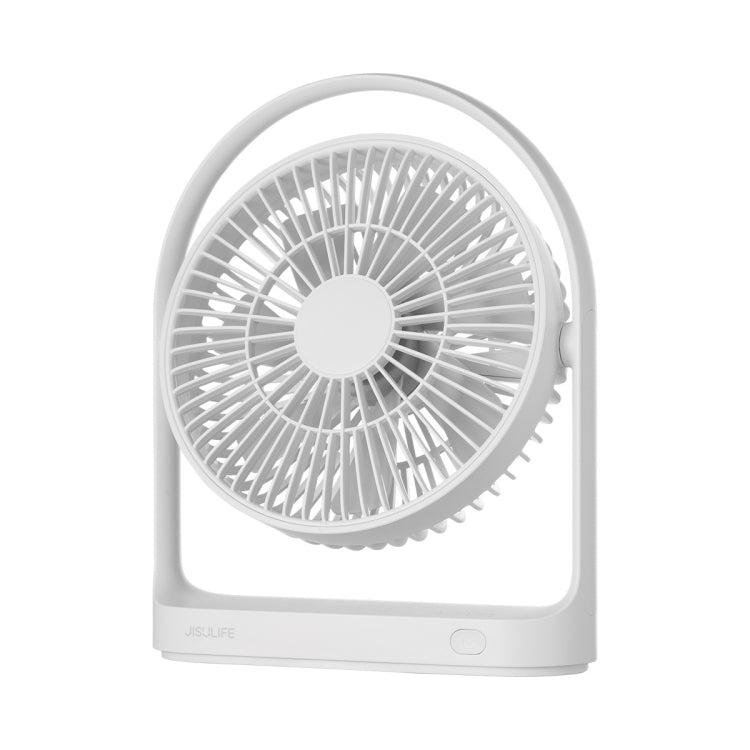JisuLife FA19 Ventilateur de bureau mini sans fil rechargeable 4000mAh, ventilateur portable silencieux