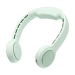 JisuLife FA31 Ventilateur mini suspendu USB rechargeable, ventilateur électrique sans pales à haute puissance de vent pour extérieur, à porter autour du cou