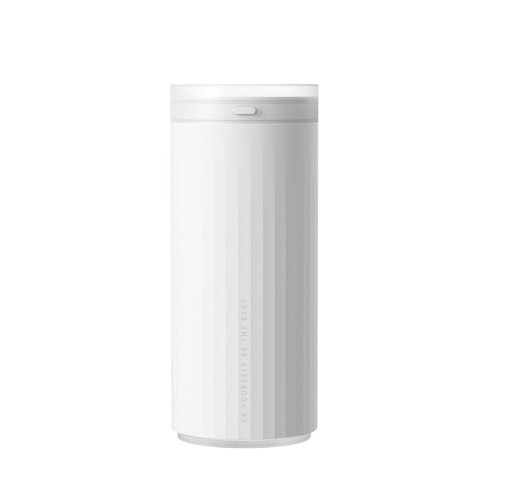 Humidificateur de bureau JisuLife HU16 avec double buse de brumisation, marron rechargeable, blanc rechargeable, blanc filaire, marron filaire