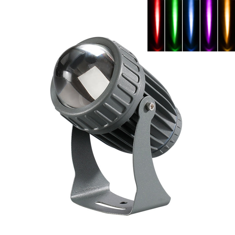 Projecteur LED 10W à faisceau unique, étanche, pour éclairage de pilier et de mur, lampe paysagère à distance, choisissez 1 couleur parmi 3, choisissez 1 couleur parmi 5.